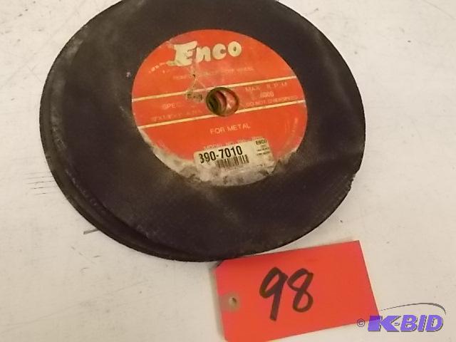 (4) Enco 10&quot Cut-Off Wheels...