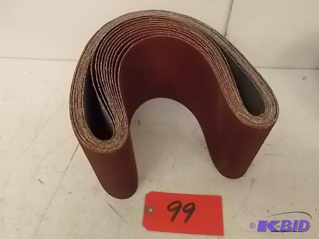 (10) 6&quot x 48&quot Sanding Belts, 40 Gri...