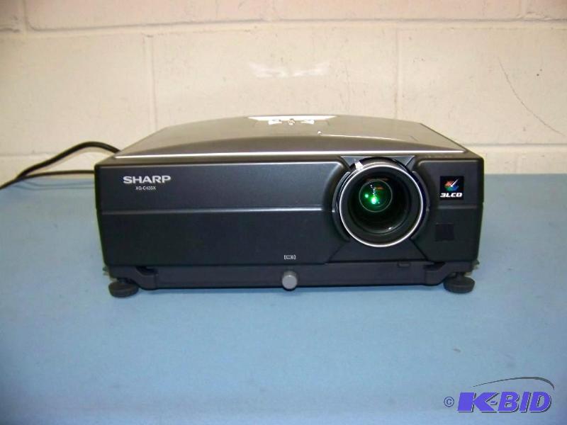 lot 14 image: Sharp, XG-C435X, LCD Projector