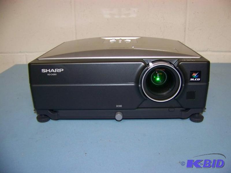lot 15 image: Sharp, XG-C435X, LCD Projector