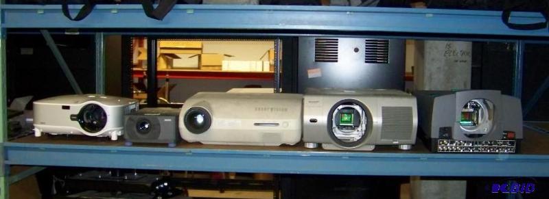 lot 48 image: (5) Projectors for PARTSREPAIR