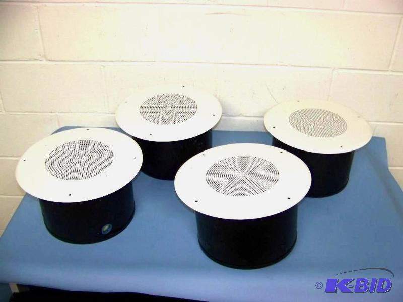 lot 54 image: (4) JBL, In-Ceiling LoudspeakersSpeakers