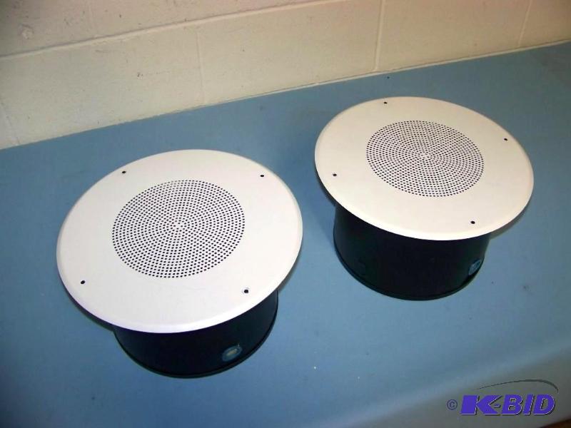 lot 55 image: (2) JBL, In-Ceiling LoudspeakersSpeakers