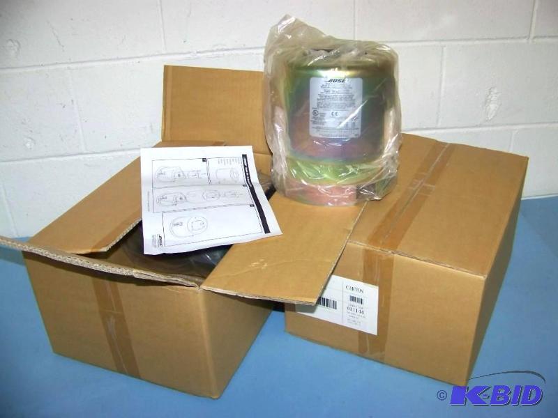 lot 62 image: (4) Bose, In-Ceiling Speaker Enclosures - BRAND NEW
