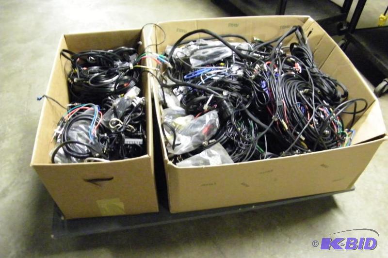 lot 82 image: (2) Miscellaneous Boxes of Cables