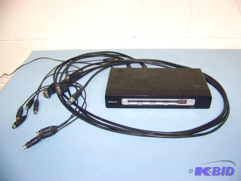 lot 96 image: Belkin, OmniView, PRO3, 4-Port KVM Switch