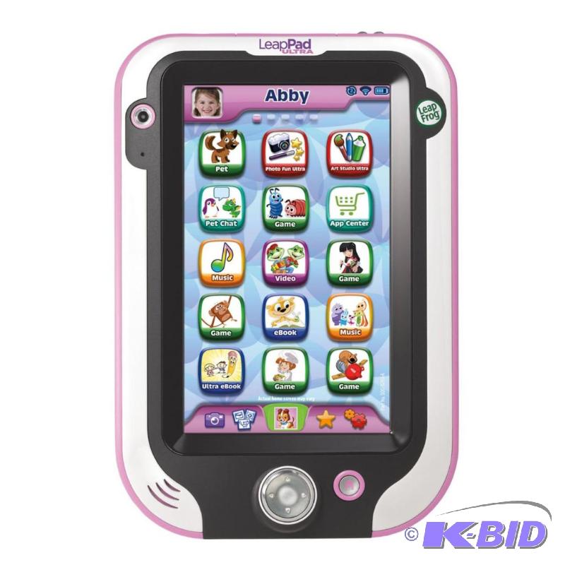 lot 1 image: LeapFrog LeapPad Ultra Kids Learning Tablet, Pink