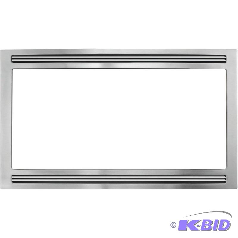 lot 100 image: Frigidaire MWTKP27KF Professional Series Microwave Trim Kit, 27-Inch, Stainless Steel