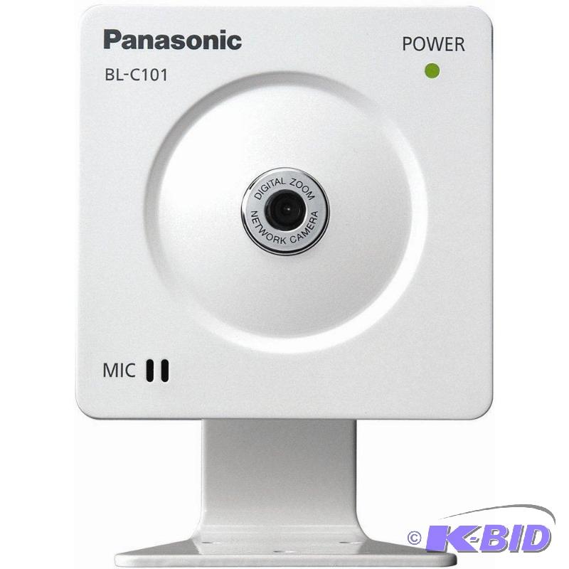 lot 3 image: Panasonic BL-C101A Fixed MPEG-4 Network Camera (White)