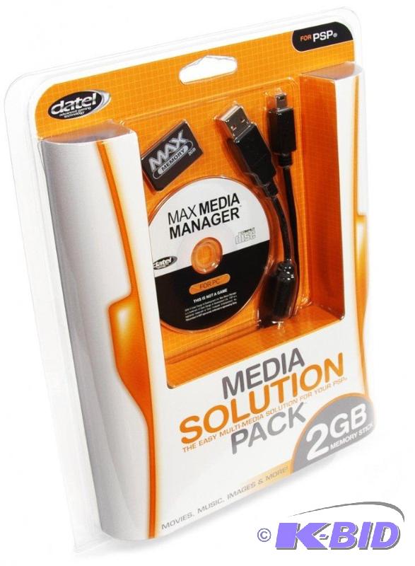 lot 43 image: Datel 2GB Media Solution Pack for PSP