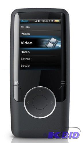 lot 47 image: Coby MP620-8GBLK 8GB 1.8-Inch Video MP3 Player with FM Radio (Black)