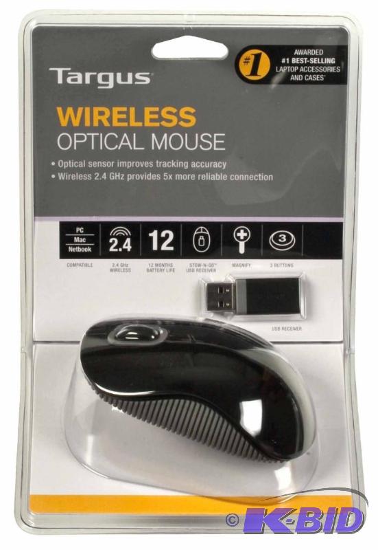 lot 55 image: Targus Wireless Optical Mouse AMW50US