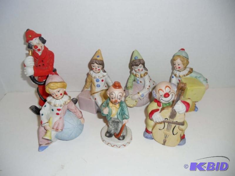 Lot # 7 Clowns Made in Taiwan