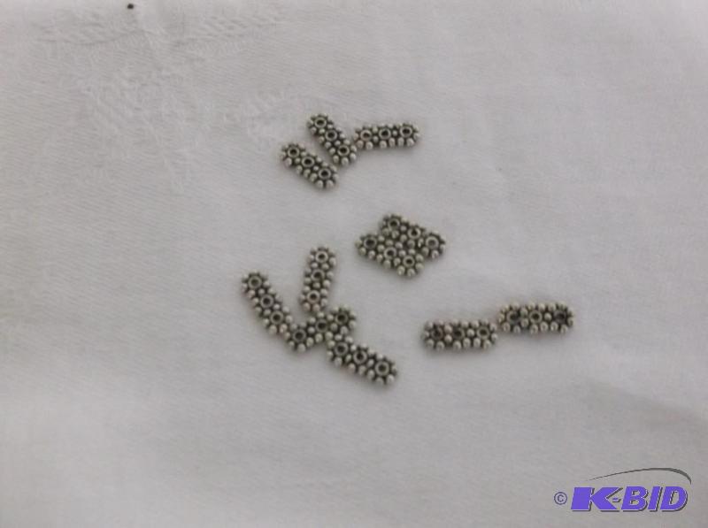 Sterling silver 3mm spacer beads....