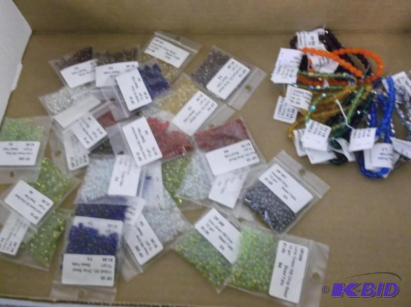 Drop Beads 6mm Fire Flash....