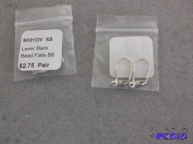 Sterling silver lever back earrings....