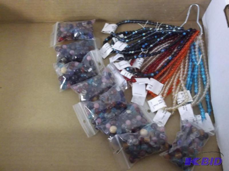Lot With 6mm Druk &amp Mixed Beads....