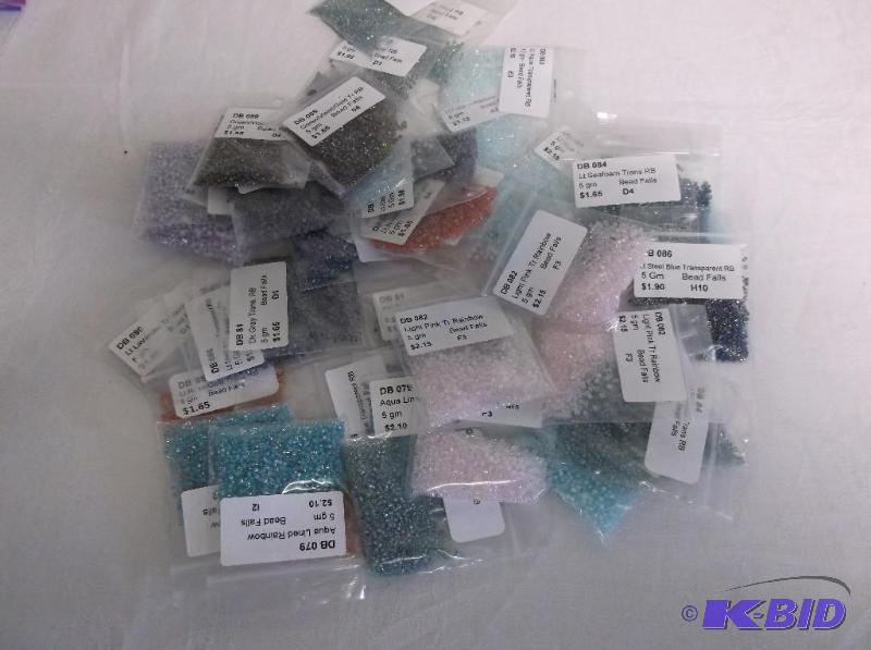 Lot of Delica beads #s 78-86,88-89....