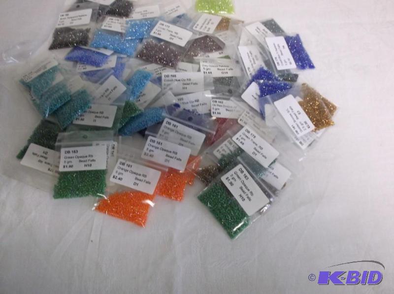 Lot of Delica beads #s 161-170,173-182....