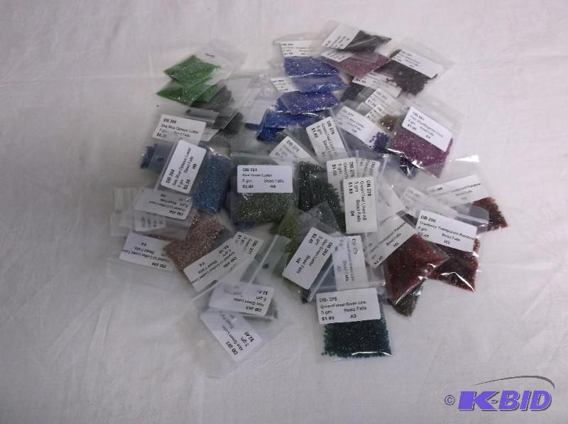 Lot of Delica beads #s 256,263,266-267,271,27...