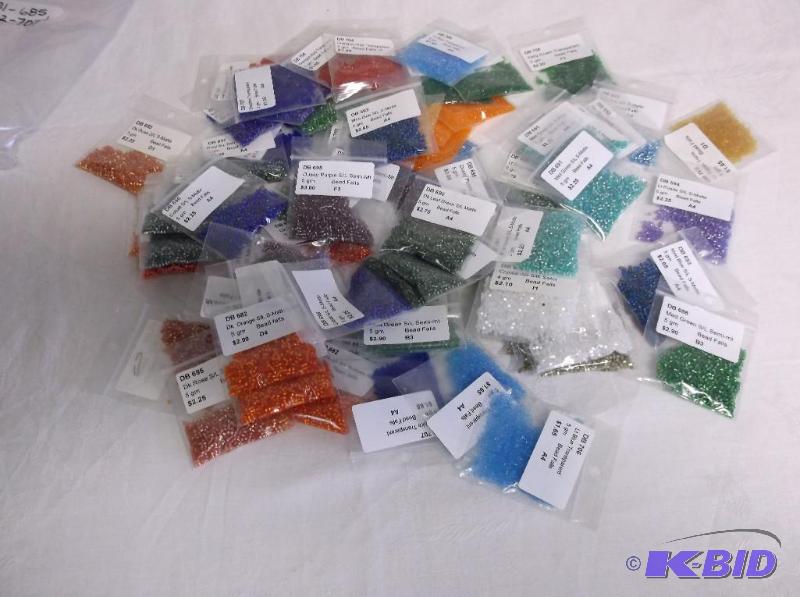 Lot of Delica beads #s 670-671,681-685,688-69...