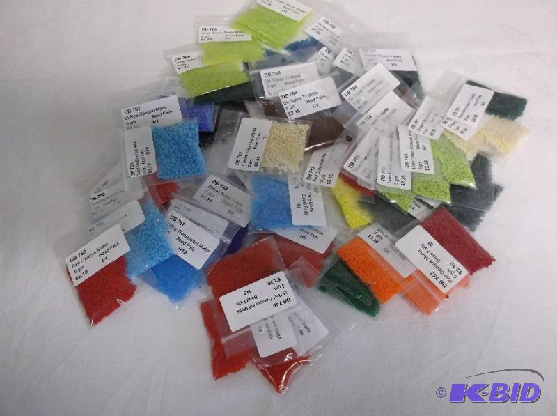 Lot of Delica beads #s 745-749,751-753,755-75...