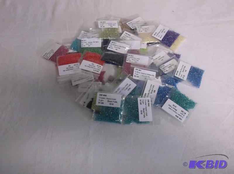 Lot of Delica beads #s 871,873-884,901-906....