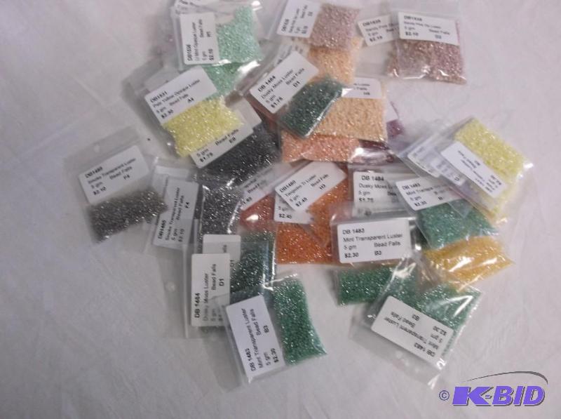 Lot of Delica beads #s 1478-1486-1531-1536....