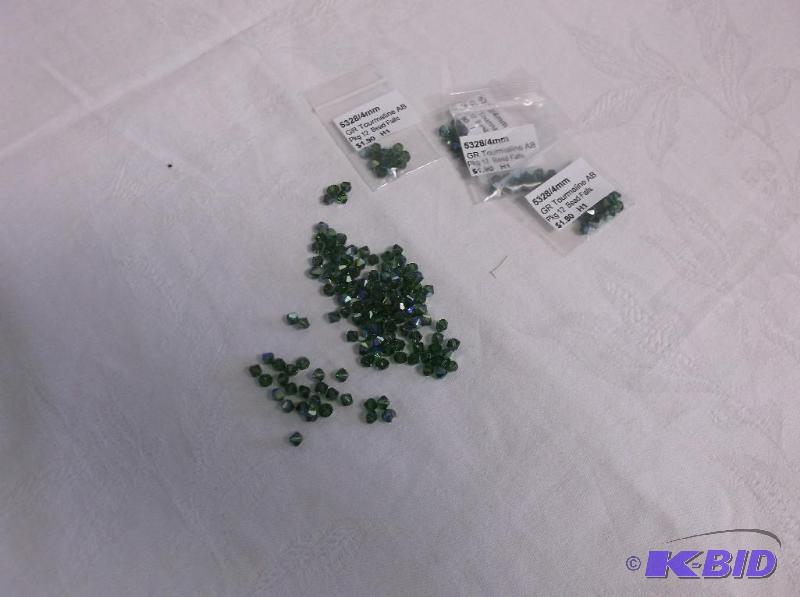 Green Tourmaline AB 4mm....