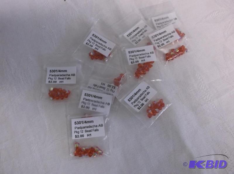 4mm Padparadscha AB....