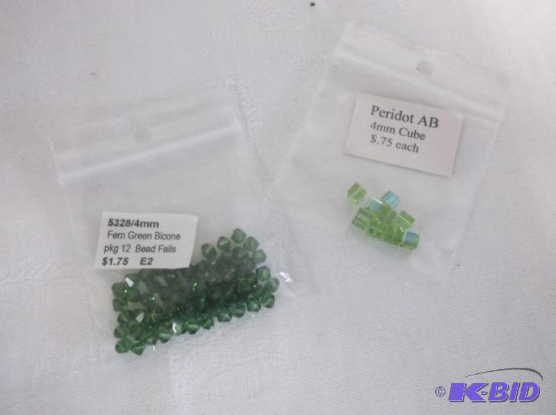 4mm Ferne Green, 4mm Cubed Pendot AB....