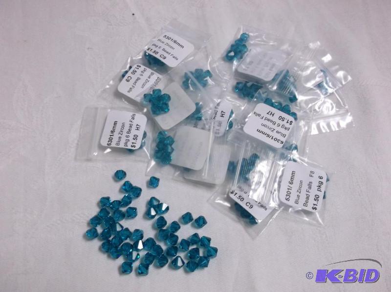 6mm Blue zircon....