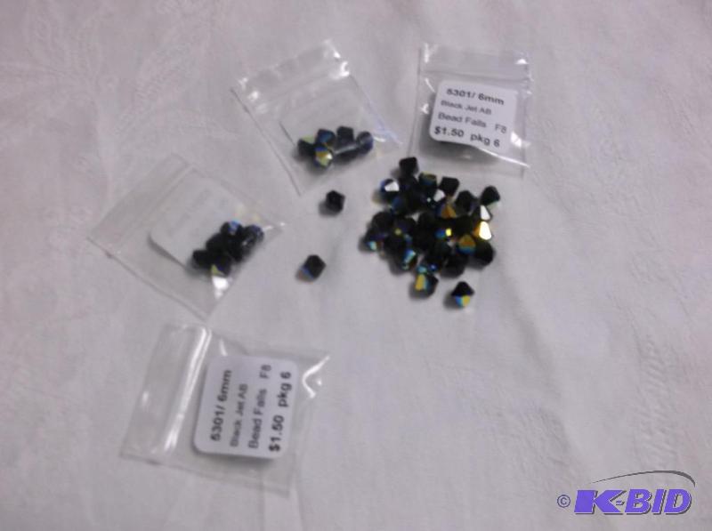 6mm Jet black AB....