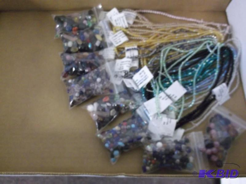 Lot With 4mm Druks &amp Mixed Beads....