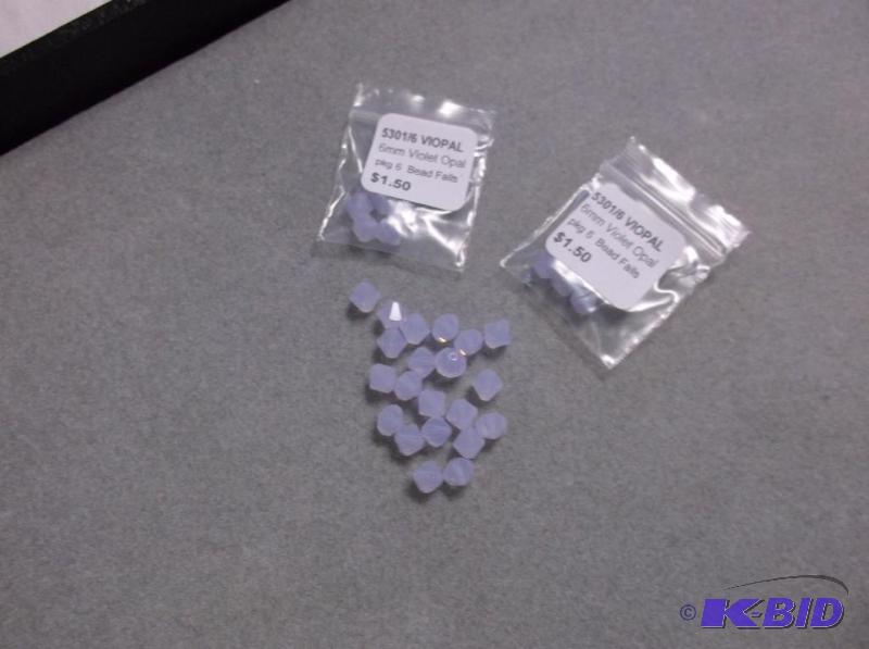 6mm Violet opal....
