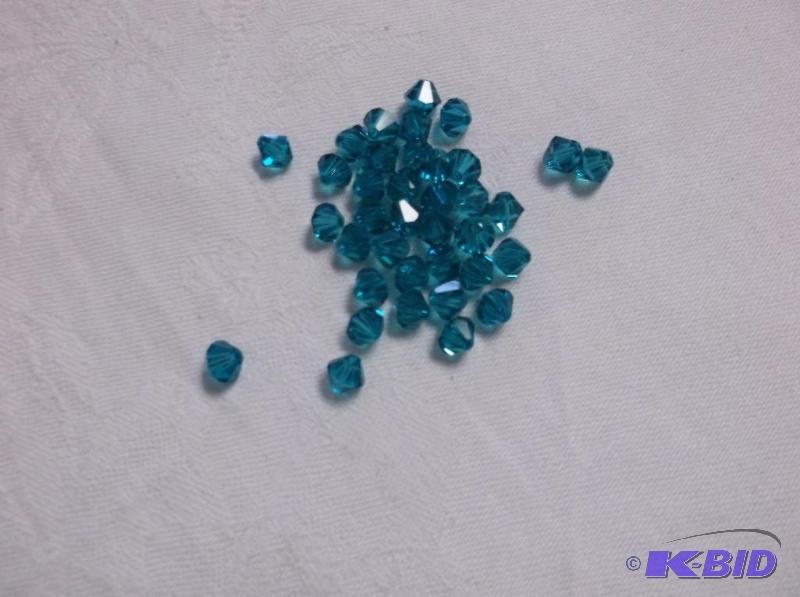 6mm Blue zircon....
