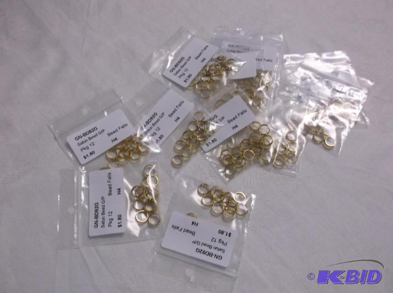 Gold Saturn Beads....