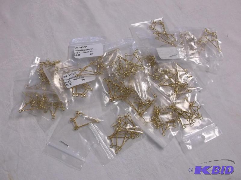 Gold Twisted Dangles....