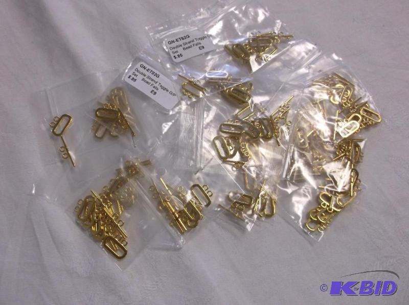 2 Strand Gold Toggles....