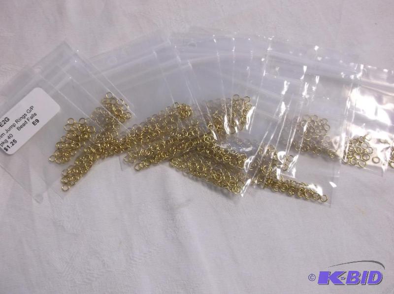 Gold 4mm Jump Rings....