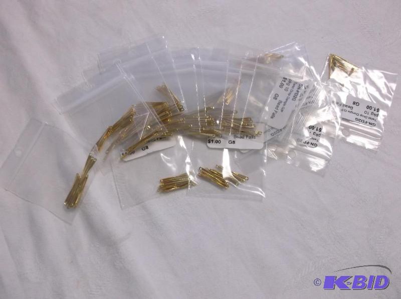 Gold Twisted Drop Dangle....