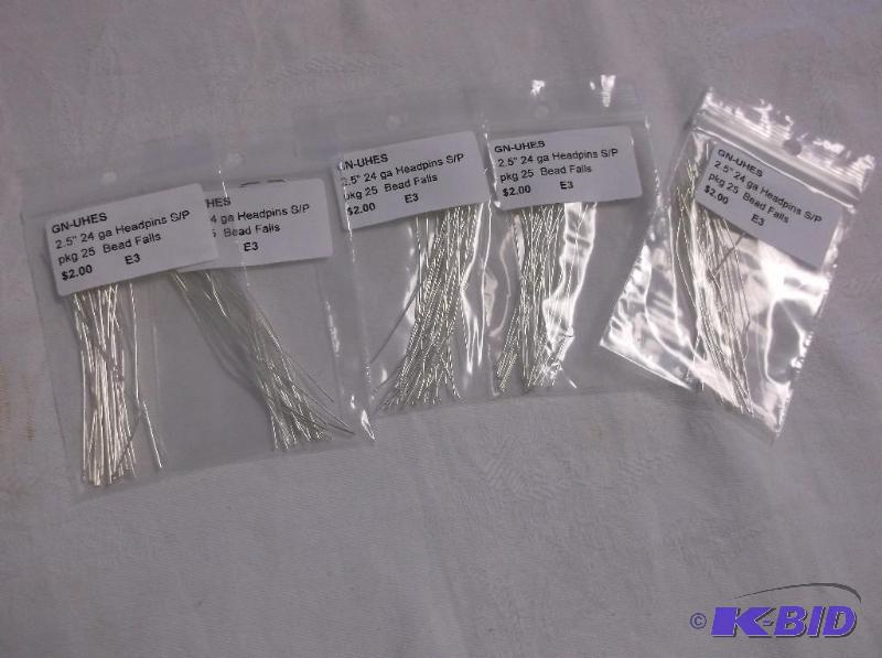 2 12 24 gauge Headpins....