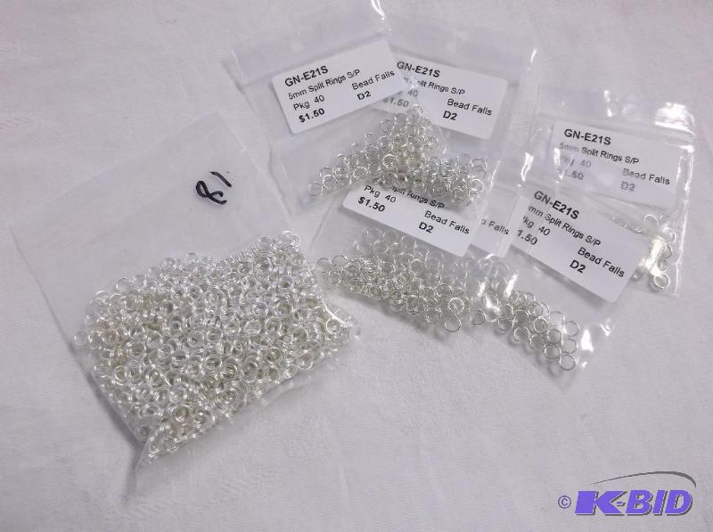 5mm Silver Split Ring....