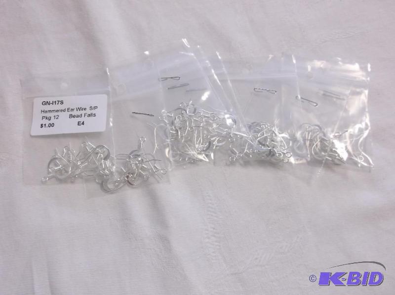 Silver ear wires....