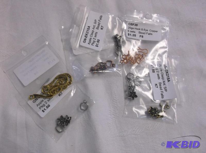 Assortment of hook an eye toggles....