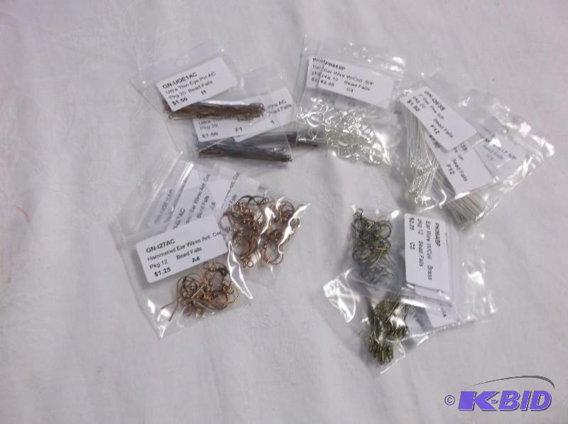 Assortment of Earwires an Headpins....