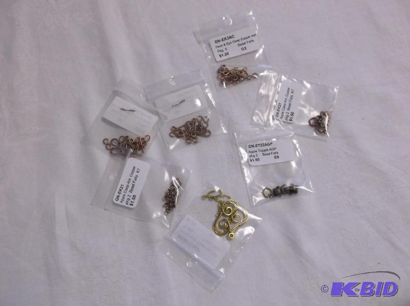 Assortment of Hook an Eye clasps....