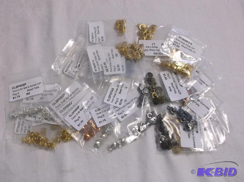 Assortment of Snap clasp single,double,triple...