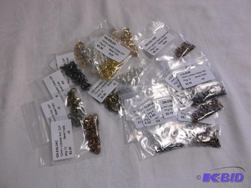Assortment of Lobster clasps....
