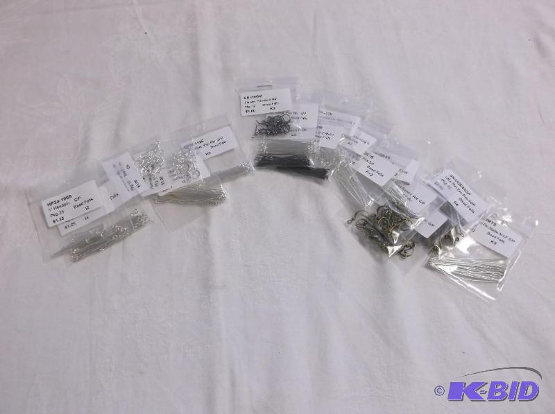 Ear Wires, Headpins &amp Eye Pins....